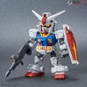 SD GUNDAM CROSS SILHOUETTE RX-78-2 GUNDAM AND MS-06S ZAKU II - Bandai