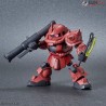 SD GUNDAM CROSS SILHOUETTE RX-78-2 GUNDAM AND MS-06S ZAKU II - Bandai