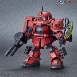 SD GUNDAM CROSS SILHOUETTE RX-78-2 GUNDAM AND MS-06S ZAKU II - Bandai