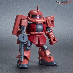 SD GUNDAM CROSS SILHOUETTE RX-78-2 GUNDAM AND MS-06S ZAKU II - Bandai