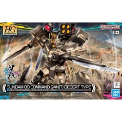 HG GUNDAM 00 COMMAND QAN[T] DESERT TYPE 1/144 by Bandai
