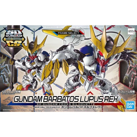 SD GUNDAM CROSS SILHOUETTE GUNDAM BARBATOS LUPUS REX by Bandai
