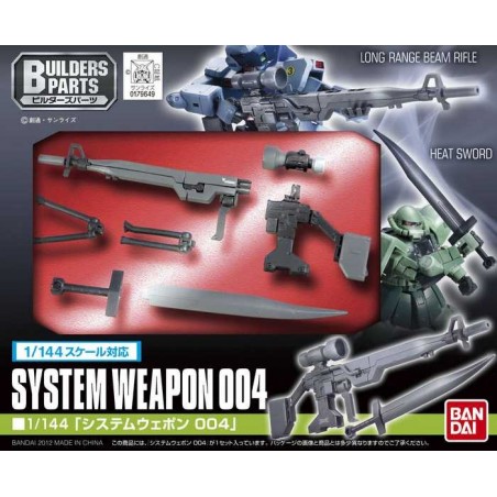 Bandai Gunpla Builders Parts - SYSTEM WEAPON 004 1/144