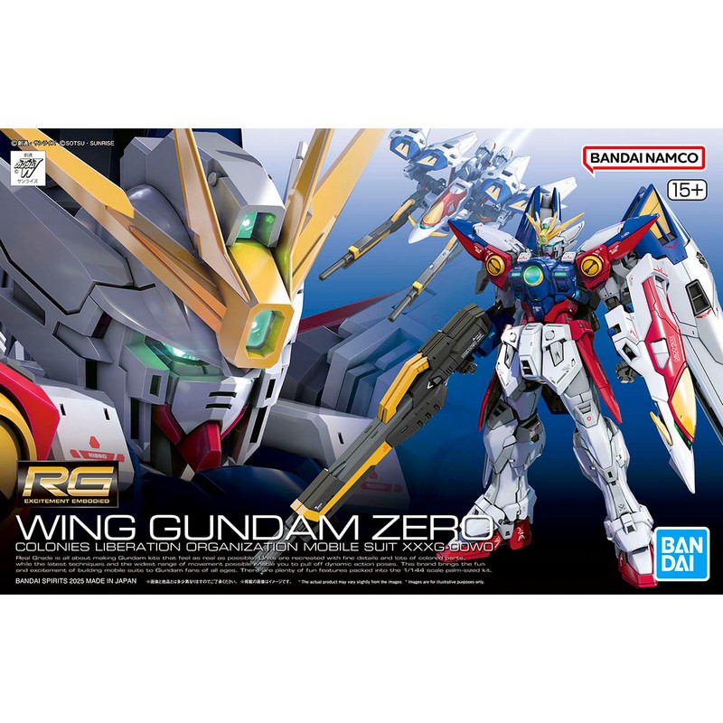 RG WING GUNDAM ZERO 1/144 by Bandai