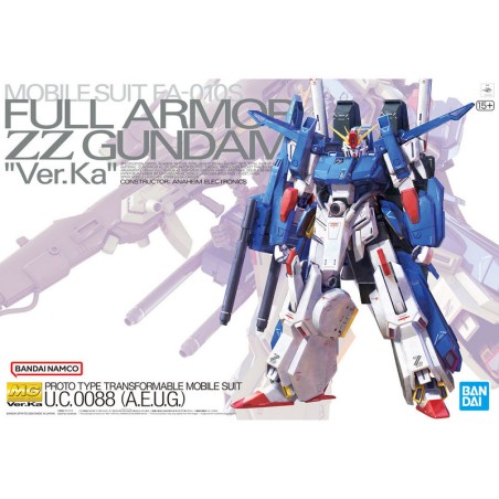 MG FULL ARMOR ZZ GUNDAM Ver.Ka 1/100 by Bandai