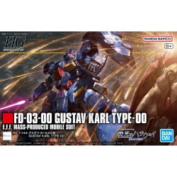 HG GUSTAV KARL TYPE-00 1/144 by Bandai