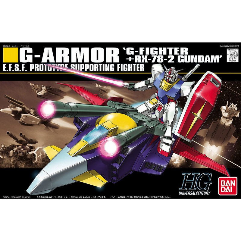 HGUC G-ARMOR 1/144 by Bandai
