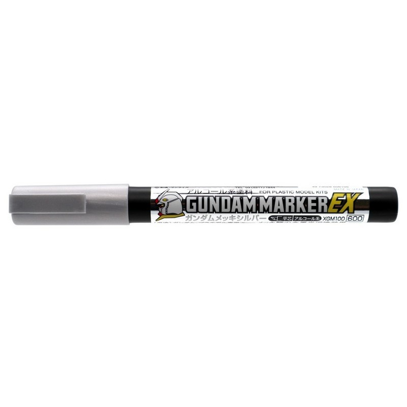 GUNDAM MARKER EX XGM100 "PLATED SILVER" - GSI-Creos