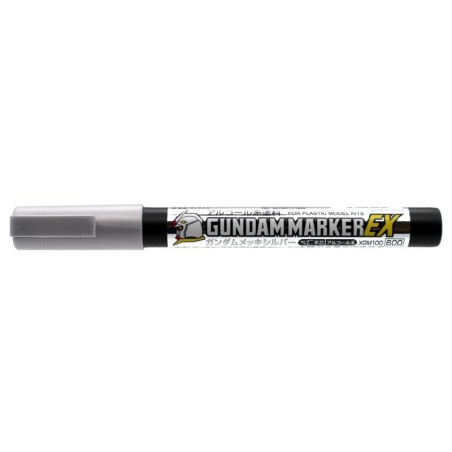 GUNDAM MARKER EX XGM100 "PLATED SILVER" - GSI-Creos