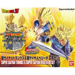 BANDAI FIGURE-RISE STANDARD SUPER SAIYAN TRUNKS & SUPER SAIYAN VEGETA DX SET da Dragon Ball Z