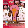 HGPG PETIT'GGUY BITTERSWEET BROWN & CHOCOLATE 1/144 - by Bandai