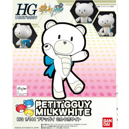 HGPG PETIT'GGUY MILK WHITE 1/144 - Bandai HGPG PETIT'GGUY MILK WHITE 1/144 - Bandai