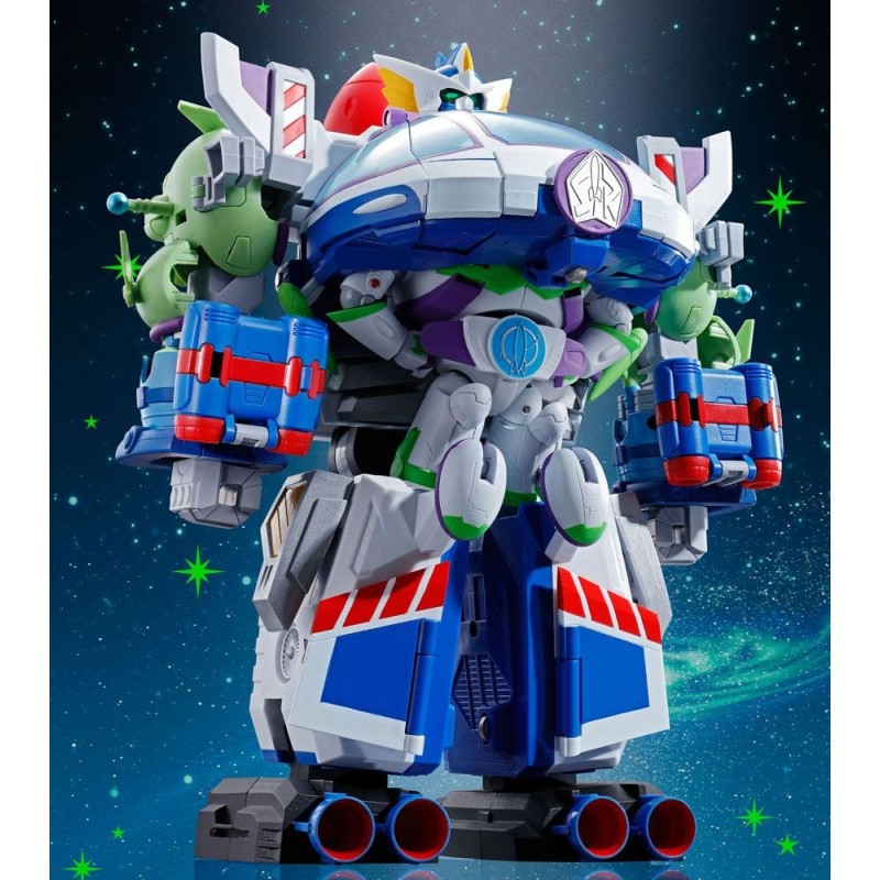 TOY STORY CHOGOKIN BUZZ THE SPACE RANGER ROBO - by Bandai