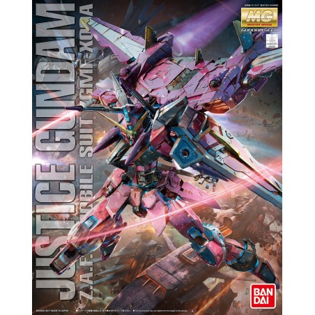 MG ZGMF-X09A JUSTICE GUNDAM 1/100 - Bandai MG ZGMF-X09A JUSTICE GUNDAM 1/100 - Bandai