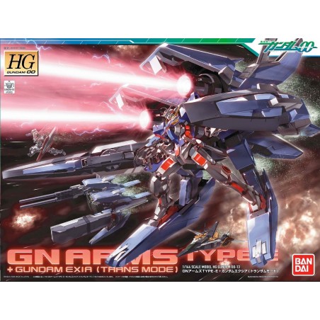 HG GN ARMS TYPE E + GUNDAM EXIA (Transam Mode) 1/144 - Bandai