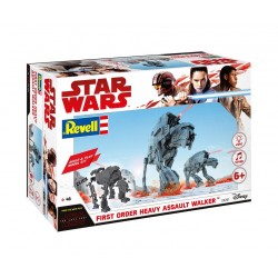 STAR WARS - FIRST ORDER HEAVY ASSAULT WALKER 1/164 - Revell Build & Play 06761