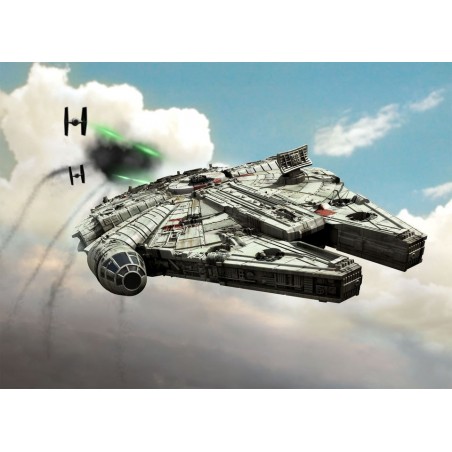 STAR WARS - MILLENNIUM FALCON 1/164 - Revell Build & Play 06765