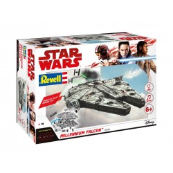 STAR WARS - MILLENNIUM FALCON 1/164 - Revell Build & Play 06765