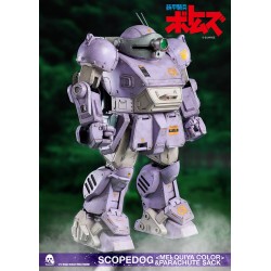 VOTOMS - SCOPEDOG MELQUIYA COLOR & PARACHUTE SACK 1/12 action figure by Threezero