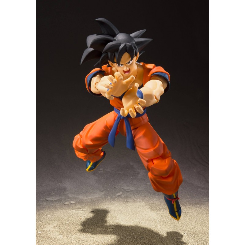 DRAGON BALL Z - S.H. FIGUARTS SON GOKU (A SAIYAN RAISED ON EARTH) - Bandai