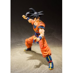 DRAGON BALL Z - S.H. FIGUARTS SON GOKU (A SAIYAN RAISED ON EARTH) - Bandai