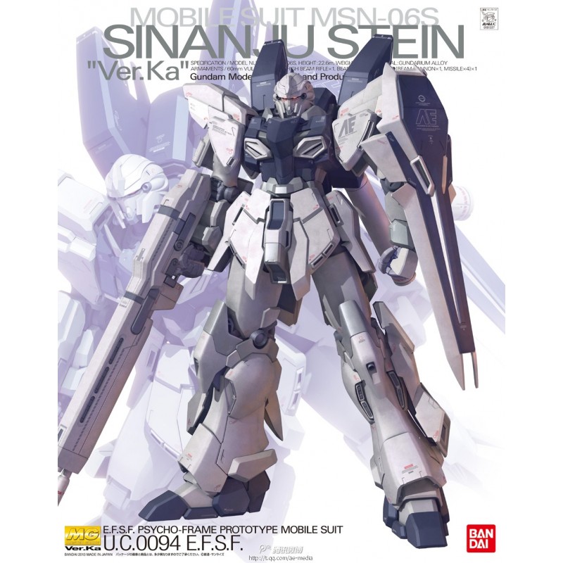 MG MSN-06S SINANJU STEIN Ver.Ka 1/100 - by Bandai