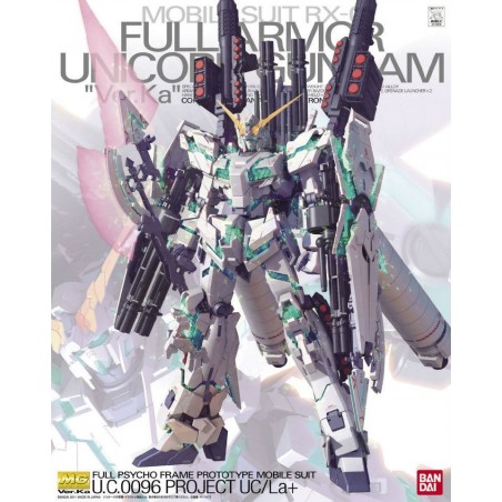 MG RX-0 FULL ARMOR UNICORN GUNDAM Ver.Ka 1/100 - Bandai MG RX-0 FULL ARMOR UNICORN GUNDAM Ver.Ka 1/100 - Bandai