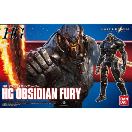 HG OBSIDIAN FURY - Pacific Rim: Uprising - Bandai