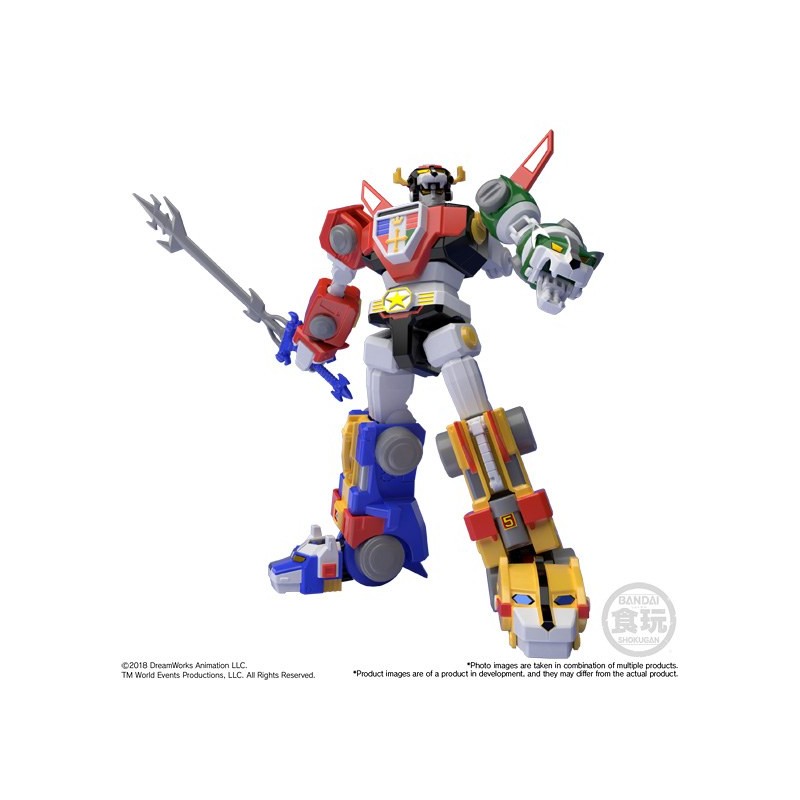 SUPER MINI-PLA VOLTRON/GOLION (FULL SET) - by Bandai Shokugan
