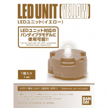 GUNPLA LED UNIT - YELLOW - Bandai