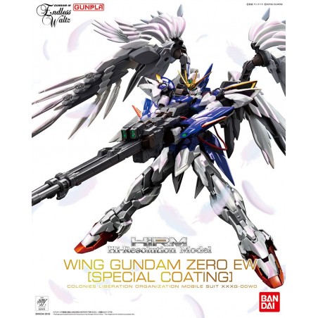 HI-RESOLUTION XXXG-00W0 WING GUNDAM ZERO EW (SPECIAL COATING VER.) 1/100 - by Bandai