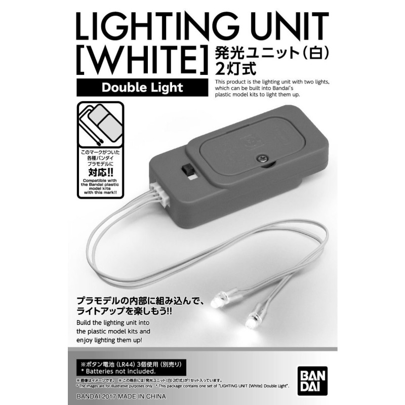 LIGHTING UNIT [WHITE] - Double Light - Bandai