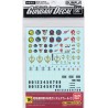 GUNDAM DECAL 16 - EFSF MOBILE SUITS 1/100 - by Bandai
