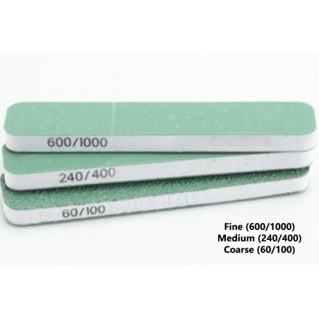 VALLEJO - 3 DUAL-GRIT FLEXI SANDERS (tavolette abrasive flessibili) 90x19x6 mm