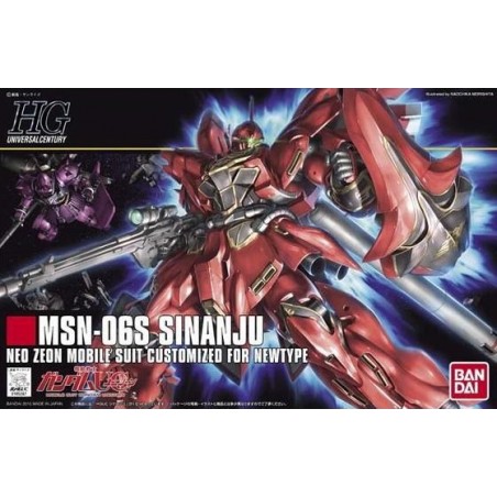 HGUC MSN-06S SINANJU 1/144 - Bandai HGUC MSN-06S SINANJU 1/144 - Bandai