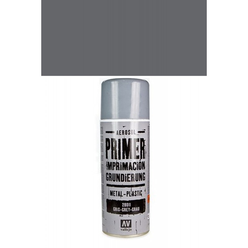 VALLEJO - AEROSOL SURFACE PRIMER (GREY) 28011