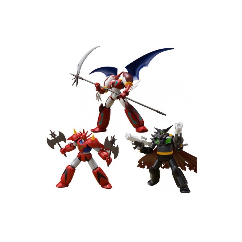 SUPER MINI-PLA GETTER ROBO ARMAGEDDON VOL. 2 (SET COMPLETO) - Bandai Shokugan