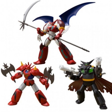SUPER MINI-PLA GETTER ROBO ARMAGEDDON VOL. 2 (SET COMPLETO) - Bandai Shokugan