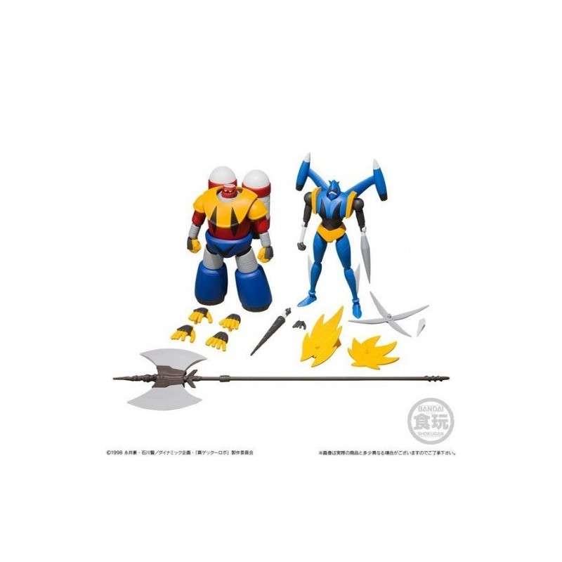 SUPER MINI-PLA GETTER ROBO ARMAGEDDON VOL. 3 (SET COMPLETO) - Bandai Shokugan