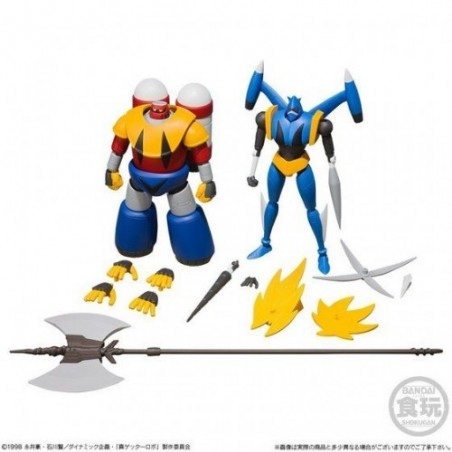 SUPER MINI-PLA GETTER ROBO ARMAGEDDON VOL. 3 (SET COMPLETO) - Bandai Shokugan