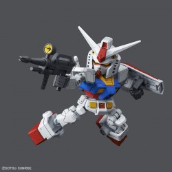 SD GUNDAM CROSS SILHOUETTE RX-78-2 GUNDAM & CROSS SILHOUETTE FRAME SET - Bandai