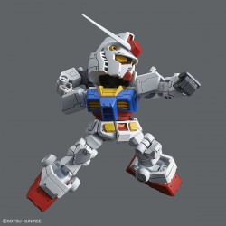 SD GUNDAM CROSS SILHOUETTE RX-78-2 GUNDAM & CROSS SILHOUETTE FRAME SET - Bandai