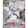 CROSS SILHOUETTE FRAME [WHITE] - by Bandai