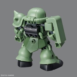 SD GUNDAM CROSS SILHOUETTE ZAKU II - by Bandai