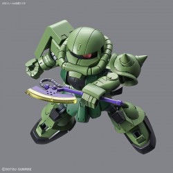SD GUNDAM CROSS SILHOUETTE ZAKU II - by Bandai