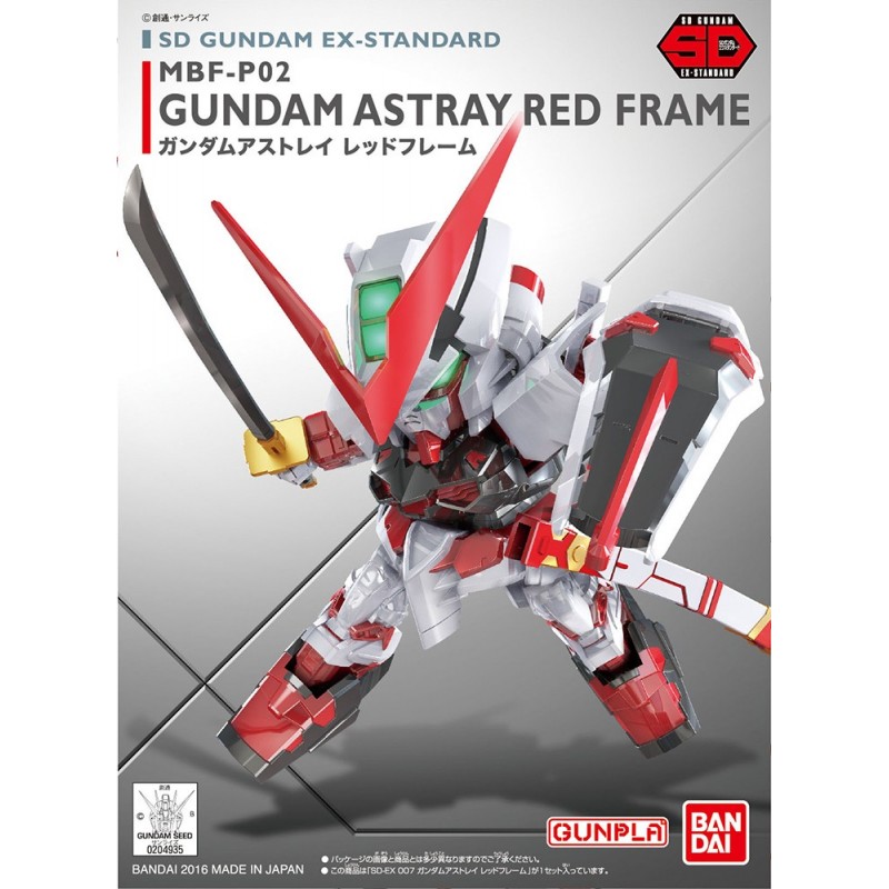 SD GUNDAM ASTRAY RED FRAME (EX STANDARD) - by Bandai