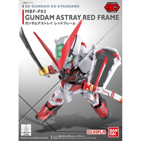 SD GUNDAM ASTRAY RED FRAME (EX STANDARD) - by Bandai