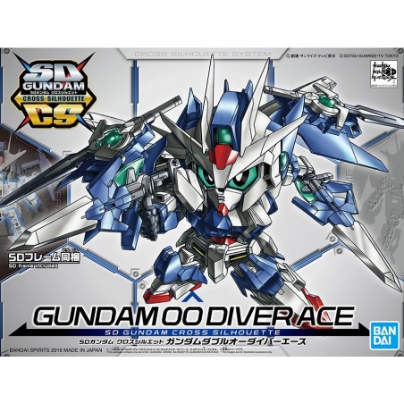 SD GUNDAM CROSS SILHOUETTE GUNDAM 00 DIVER ACE - Bandai SD GUNDAM CROSS SILHOUETTE GUNDAM 00 DIVER ACE - Bandai