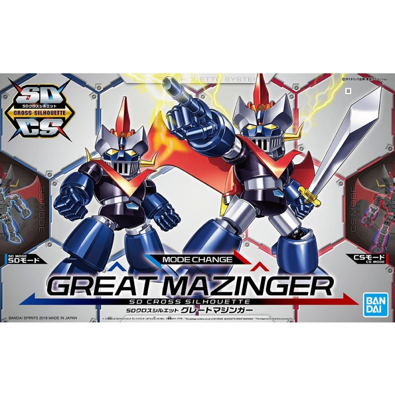 SD CROSS SILHOUETTE GREAT MAZINGER - Bandai