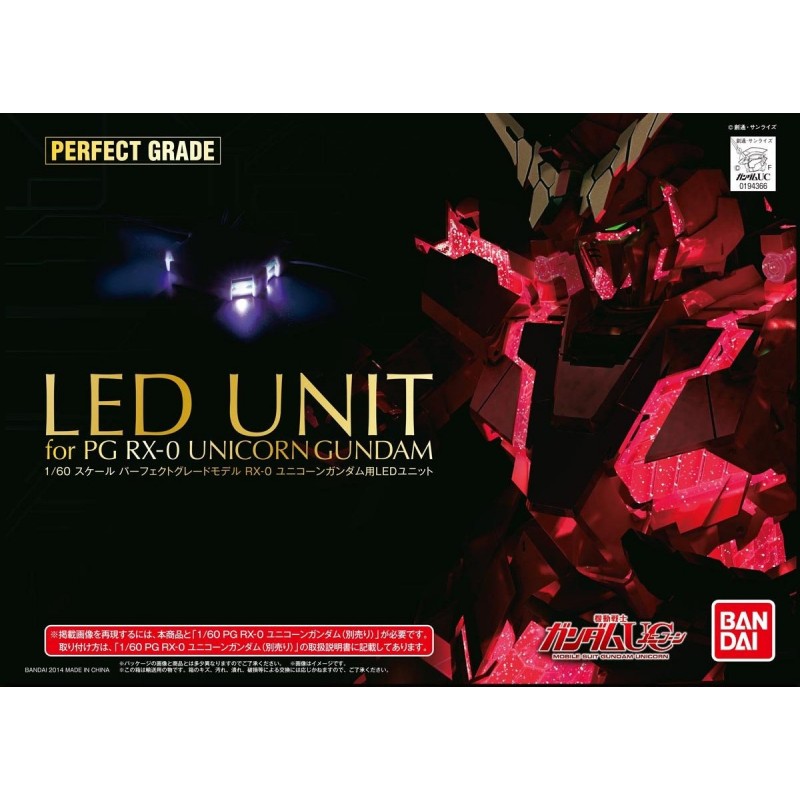 LED UNIT FOR PG UNICORN GUNDAM AND PG BANSHEE NORN - by Bandai